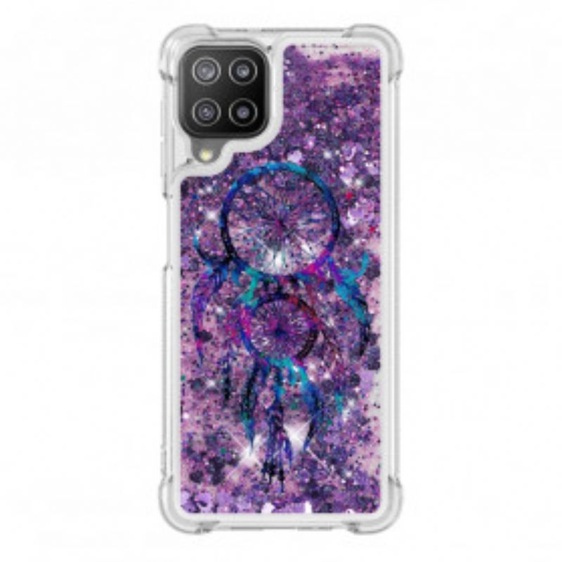 Capa Para Samsung Galaxy A22 Apanhador De Sonhos Glitter