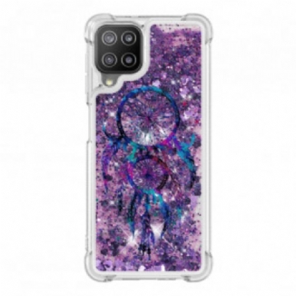 Capa Para Samsung Galaxy A22 Apanhador De Sonhos Glitter