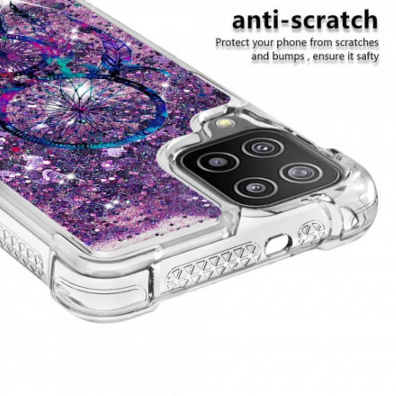 Capa Para Samsung Galaxy A22 Apanhador De Sonhos Glitter