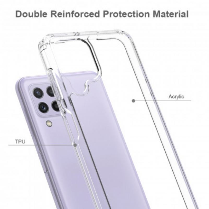 Capa Para Samsung Galaxy A22 Híbrido Transparente