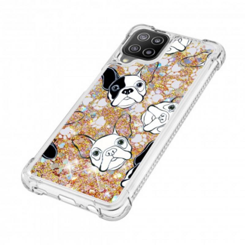 Capa Para Samsung Galaxy A22 Mr Dog Lantejoulas