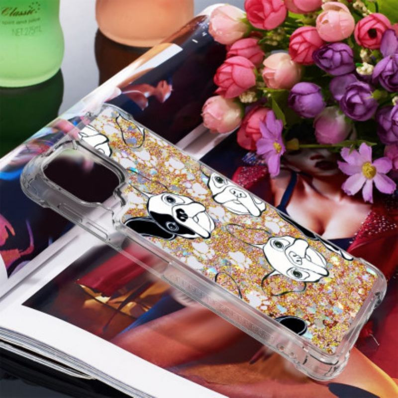 Capa Para Samsung Galaxy A22 Mr Dog Lantejoulas