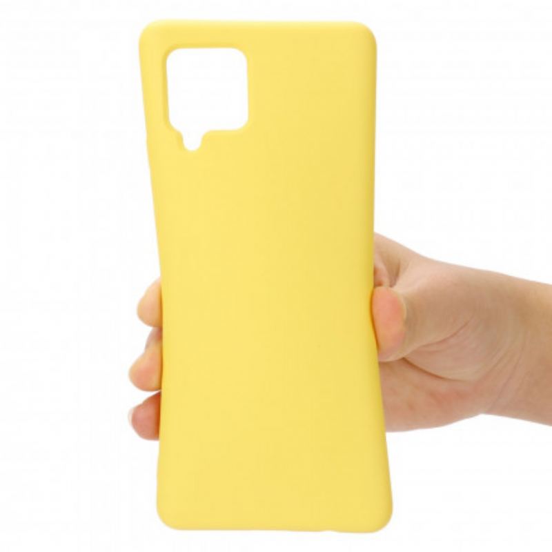 Capa Para Samsung Galaxy A22 Silicone Líquido Com Cordão