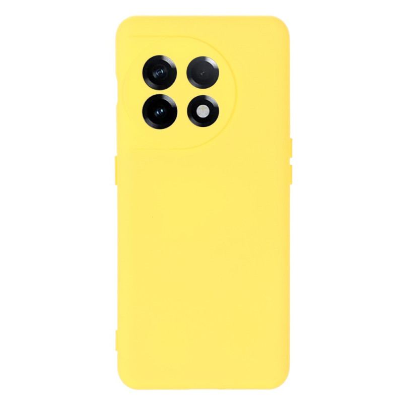 Capa De Celular Para OnePlus 11 5G Silicone Líquido Com Cordão