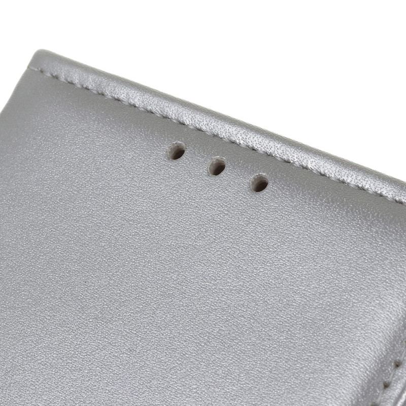 Capa De Couro Para OnePlus 11 5G Couro Sintético Liso