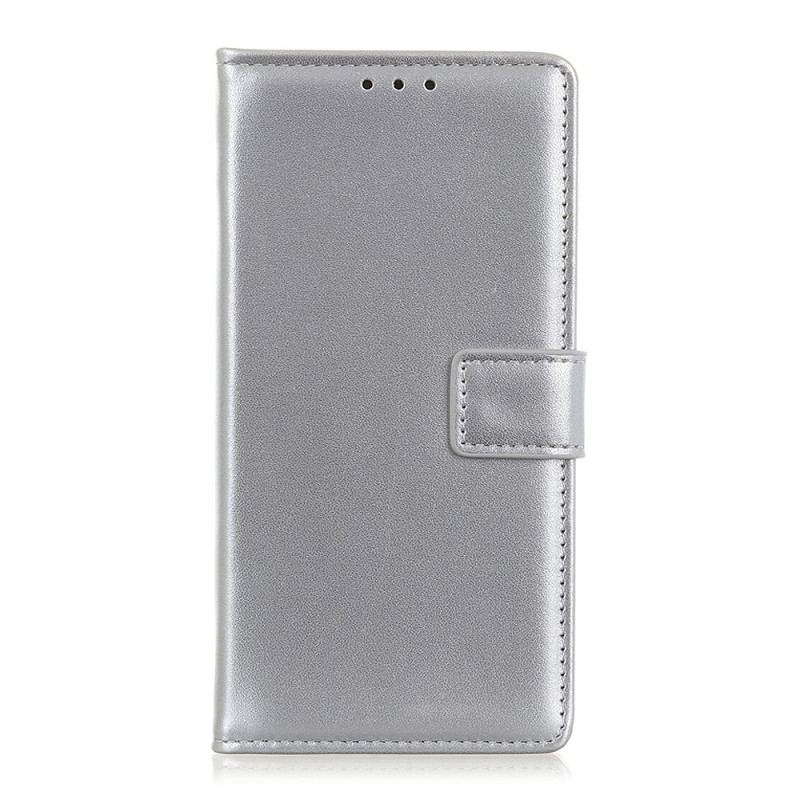 Capa De Couro Para OnePlus 11 5G Couro Sintético Liso