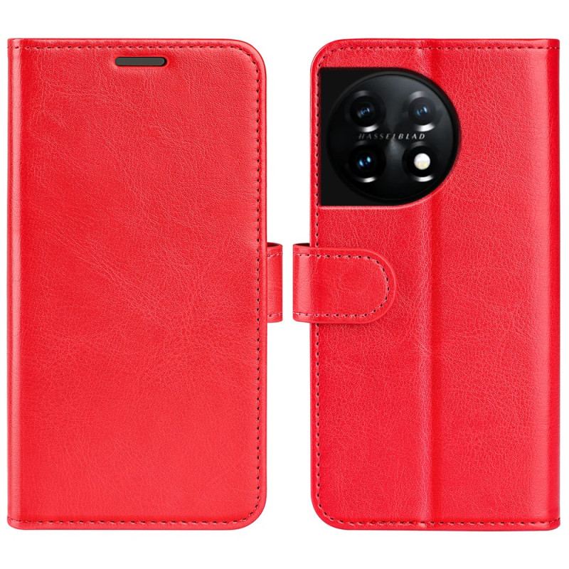 Capa De Couro Para OnePlus 11 5G Couro Ultra Sintético