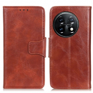 Capa Flip Para OnePlus 11 5G Fecho Reversível