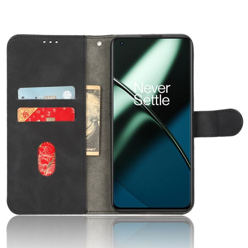 Capa Flip Para OnePlus 11 5G Sensação De Toque Na Pele