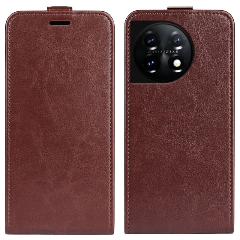 Capa Folio Para OnePlus 11 5G Flip Dobrável