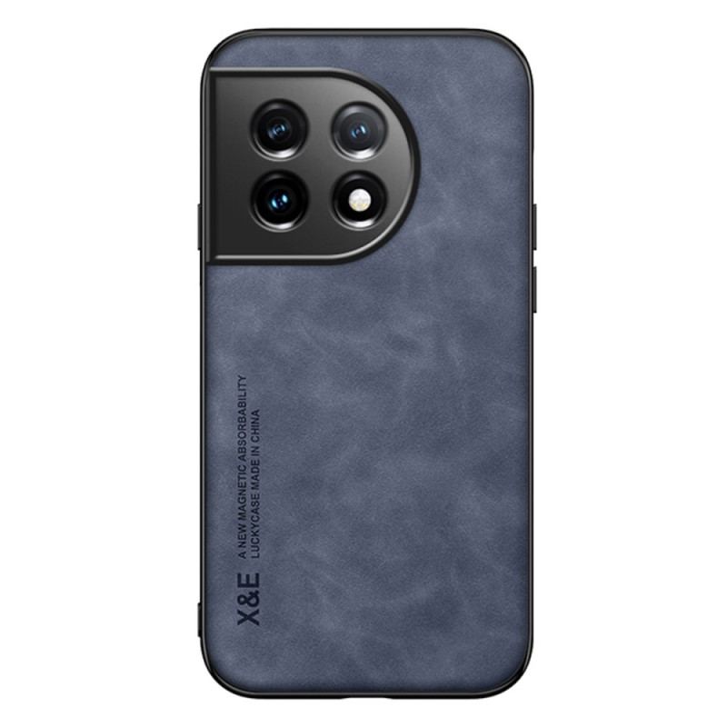 Capa Para OnePlus 11 5G Couro Efeito Couro X&e