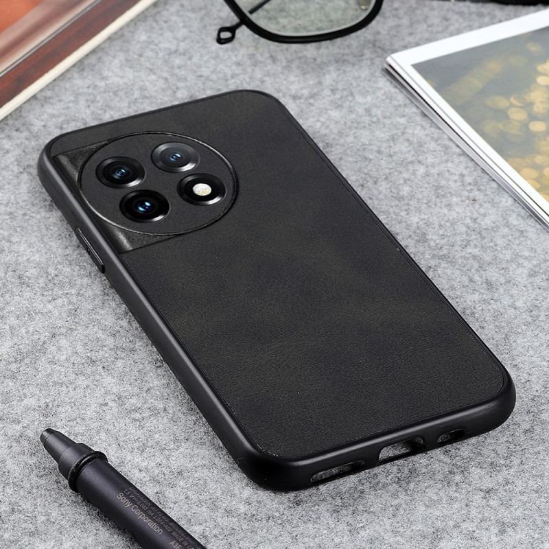 Capa Para OnePlus 11 5G Efeito De Couro De Aparência Refinada