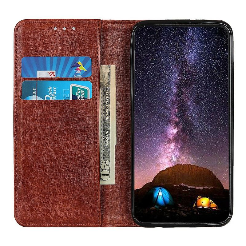 Capa De Celular Para Samsung Galaxy A71 Flip Estilo Couro Simples