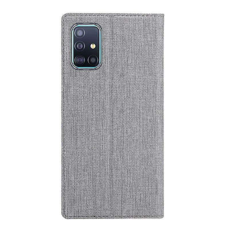 Capa De Celular Para Samsung Galaxy A71 Flip Vili Dmx Texturizado