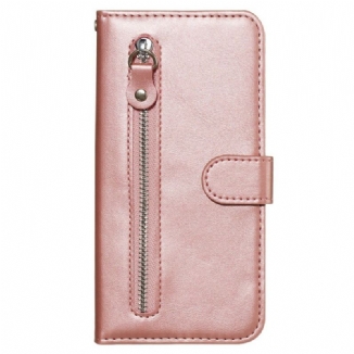 Capa De Couro Para Samsung Galaxy A71 Porta-moedas Vintage