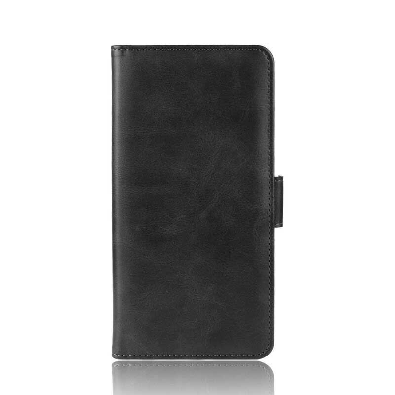 Capa Em Pele Para Samsung Galaxy A71 Flip Aba Dupla