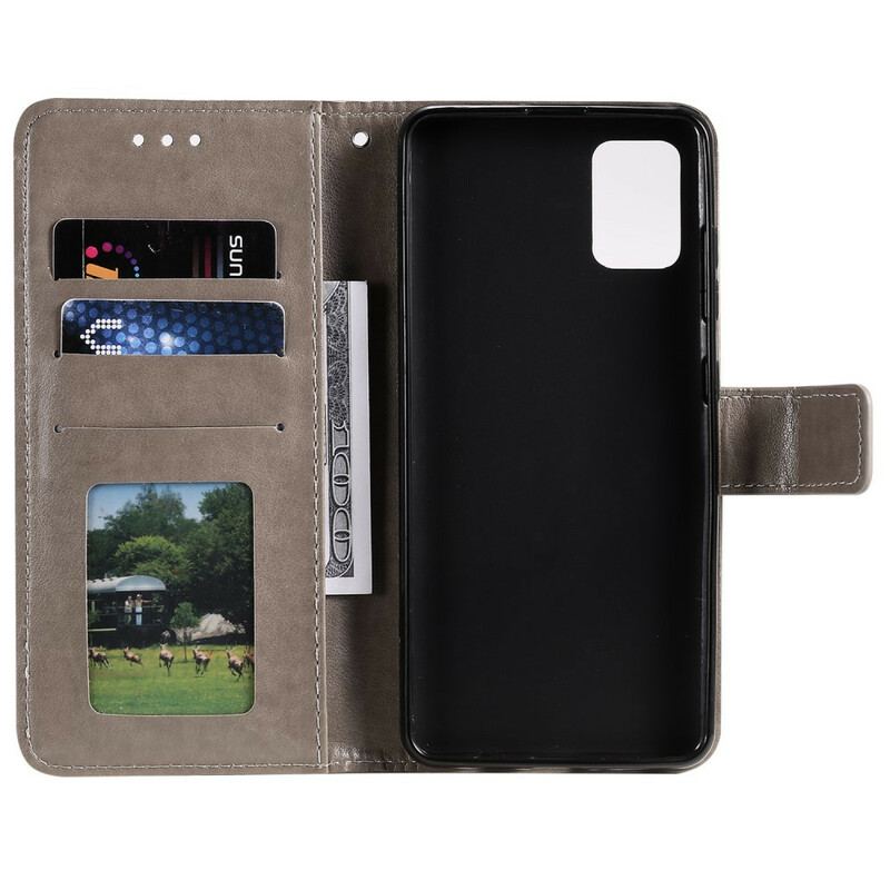 Capa Flip Para Samsung Galaxy A71 De Cordão Cordão Daydream