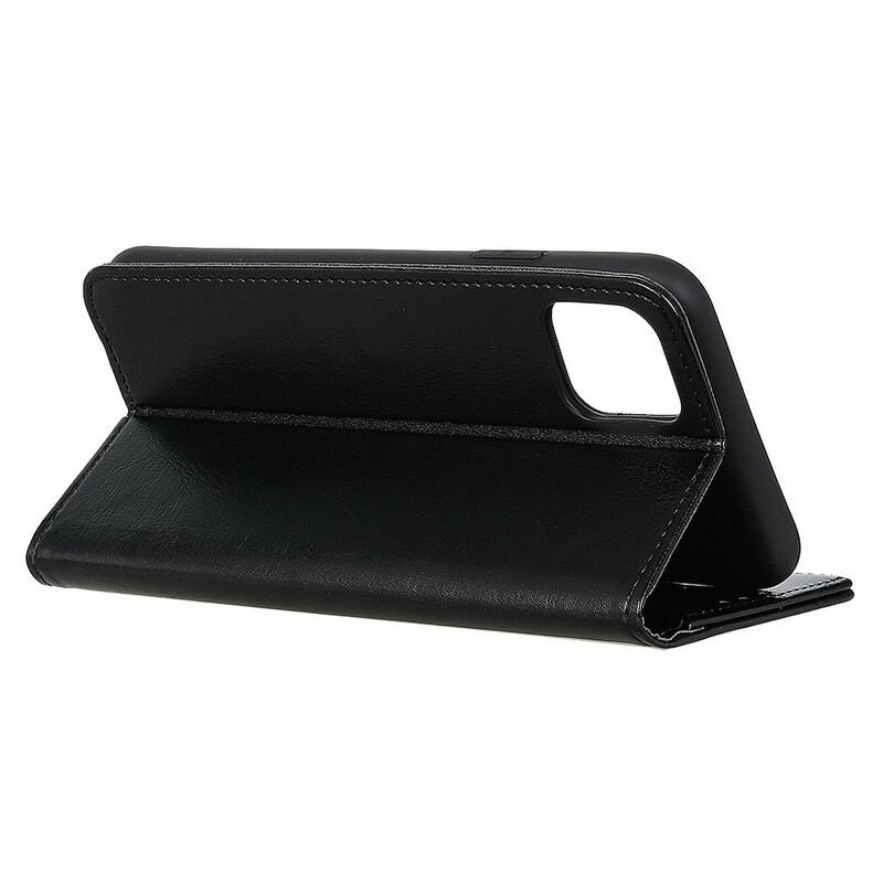 Capa Flip Para Samsung Galaxy A71 Efeito Couro Pátina