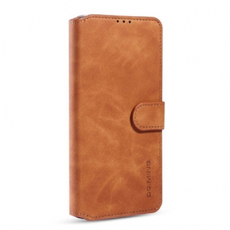 Capa Folio Para Samsung Galaxy A71 Dg.ming Retro