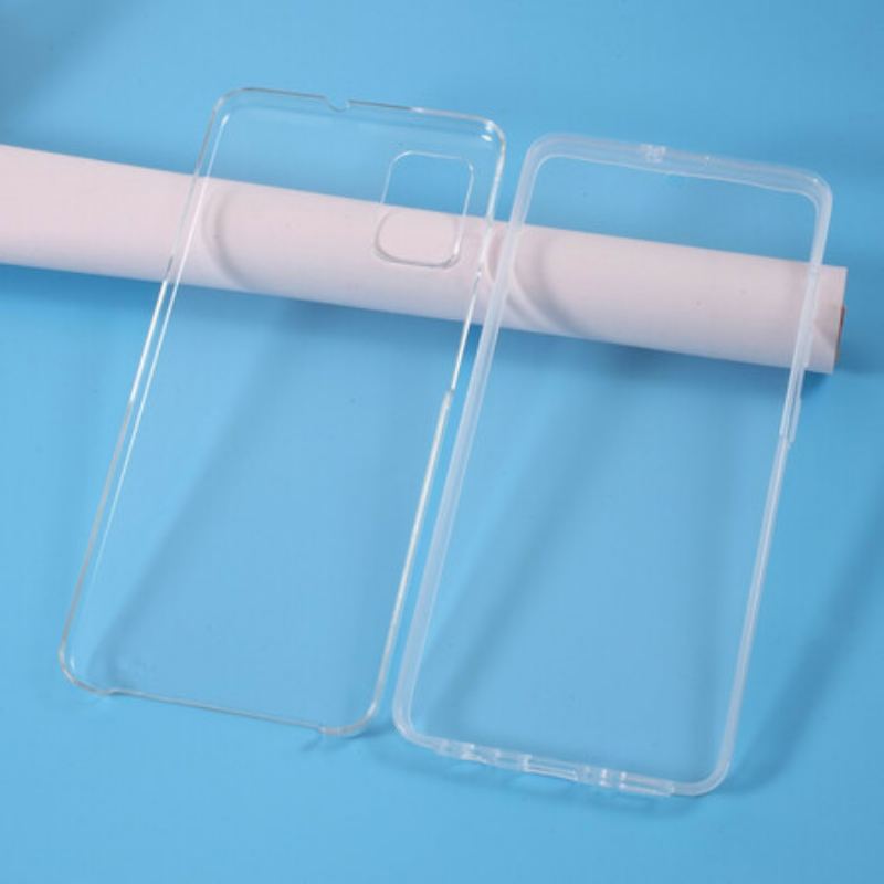 Capa Para Samsung Galaxy A71 2 Partes Destacáveis Transparentes