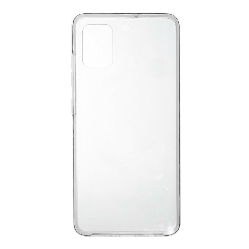 Capa Para Samsung Galaxy A71 2 Partes Destacáveis Transparentes