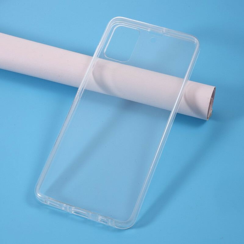 Capa Para Samsung Galaxy A71 2 Partes Destacáveis Transparentes