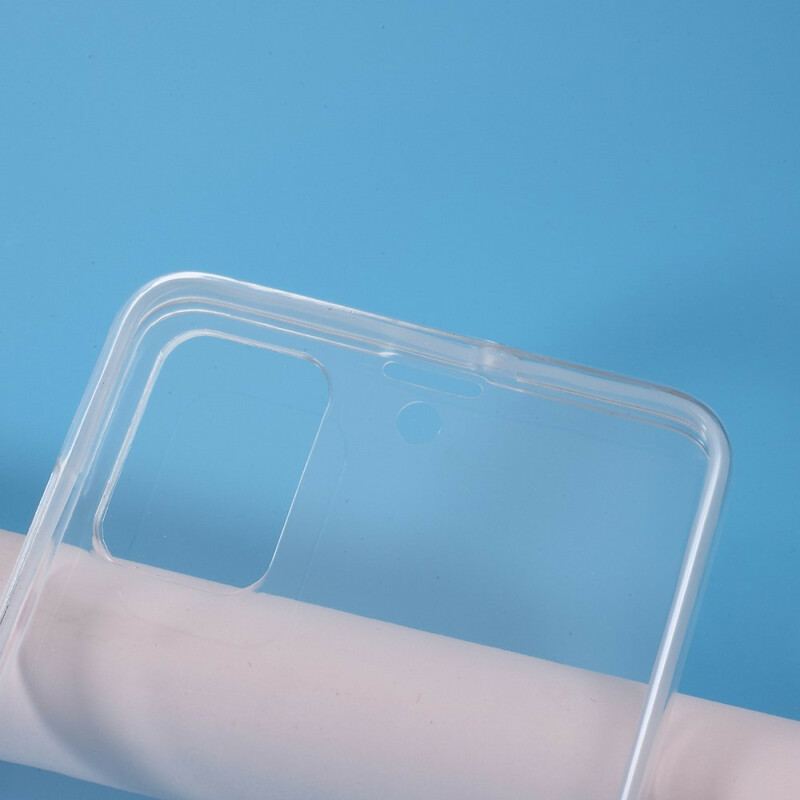 Capa Para Samsung Galaxy A71 2 Partes Destacáveis Transparentes