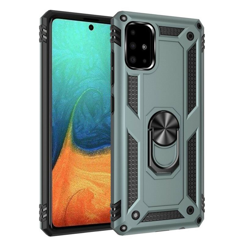 Capa Para Samsung Galaxy A71 Anel Híbrido Plus