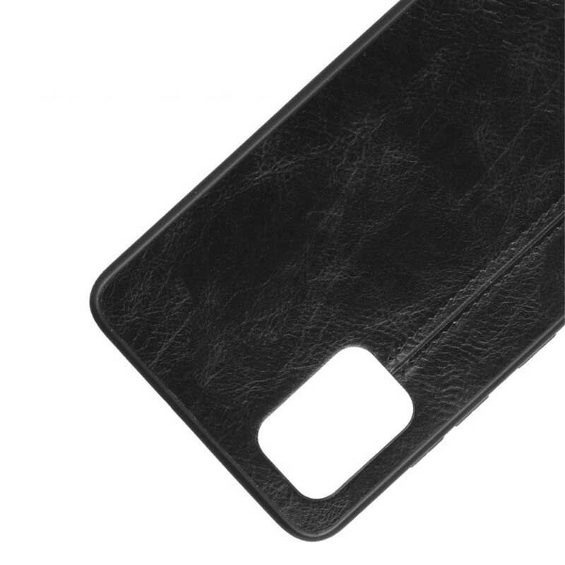 Capa Para Samsung Galaxy A71 Efeito Couro Couture