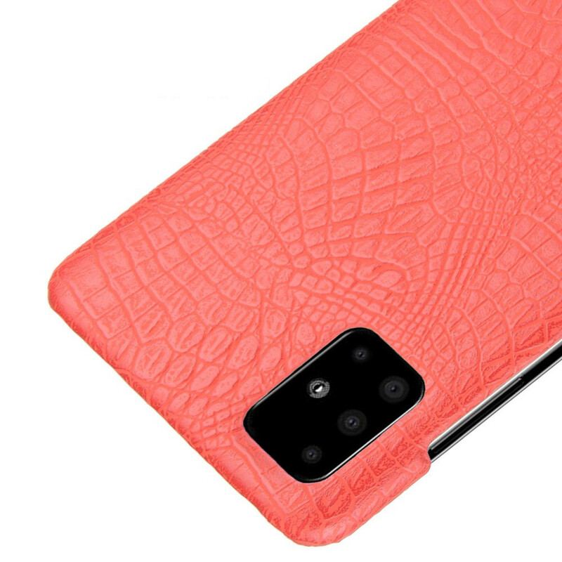 Capa Para Samsung Galaxy A71 Efeito Pele De Crocodilo