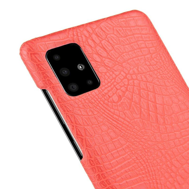 Capa Para Samsung Galaxy A71 Efeito Pele De Crocodilo