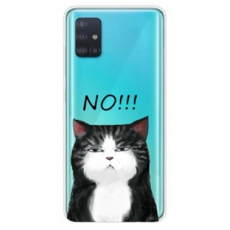 Capa Para Samsung Galaxy A71 O Gato Que Diz Não