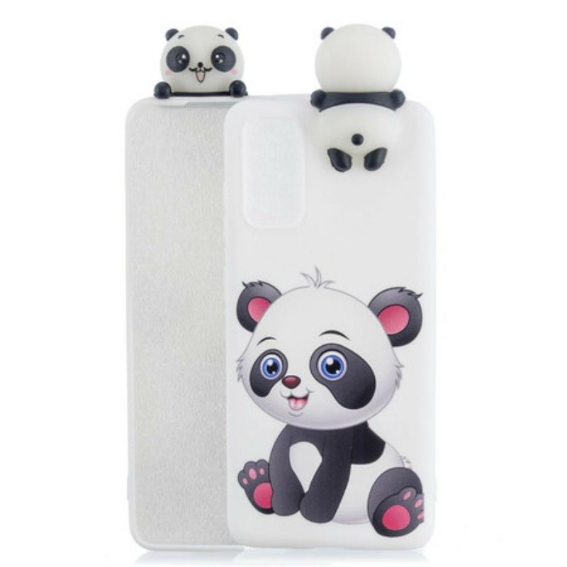 Capa Para Samsung Galaxy A71 Panda Bonito 3d