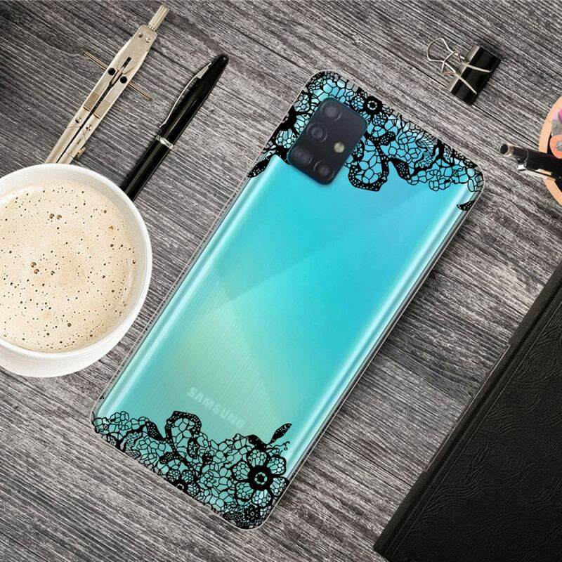 Capa Para Samsung Galaxy A71 Renda Fina