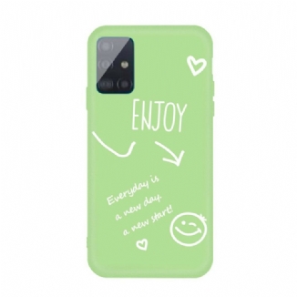 Capa Para Samsung Galaxy A71 Silicone Aproveite