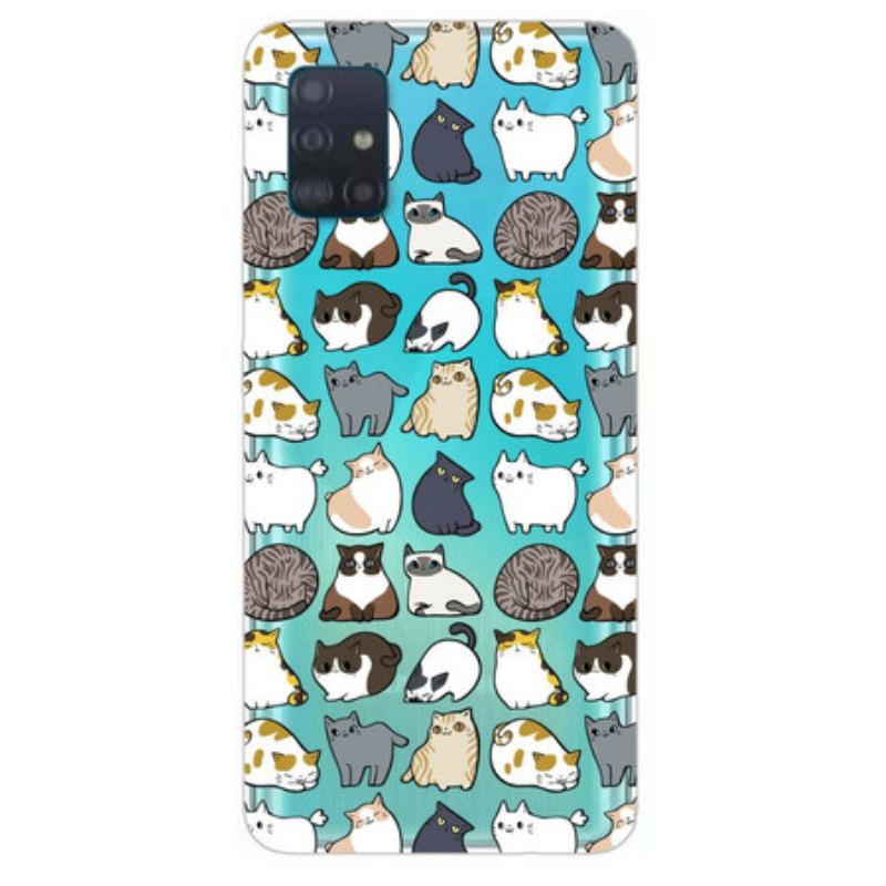 Capa Para Samsung Galaxy A71 Top Cats