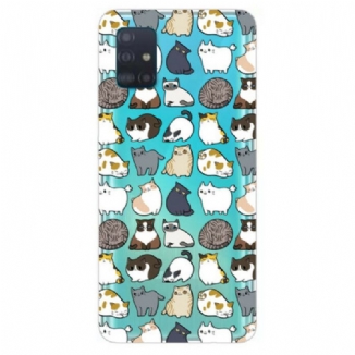 Capa Para Samsung Galaxy A71 Top Cats