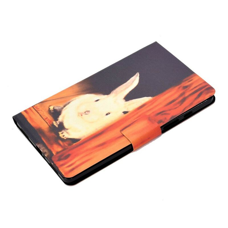 Capa Flip Para Samsung Galaxy Tab A7 Lite Coelho