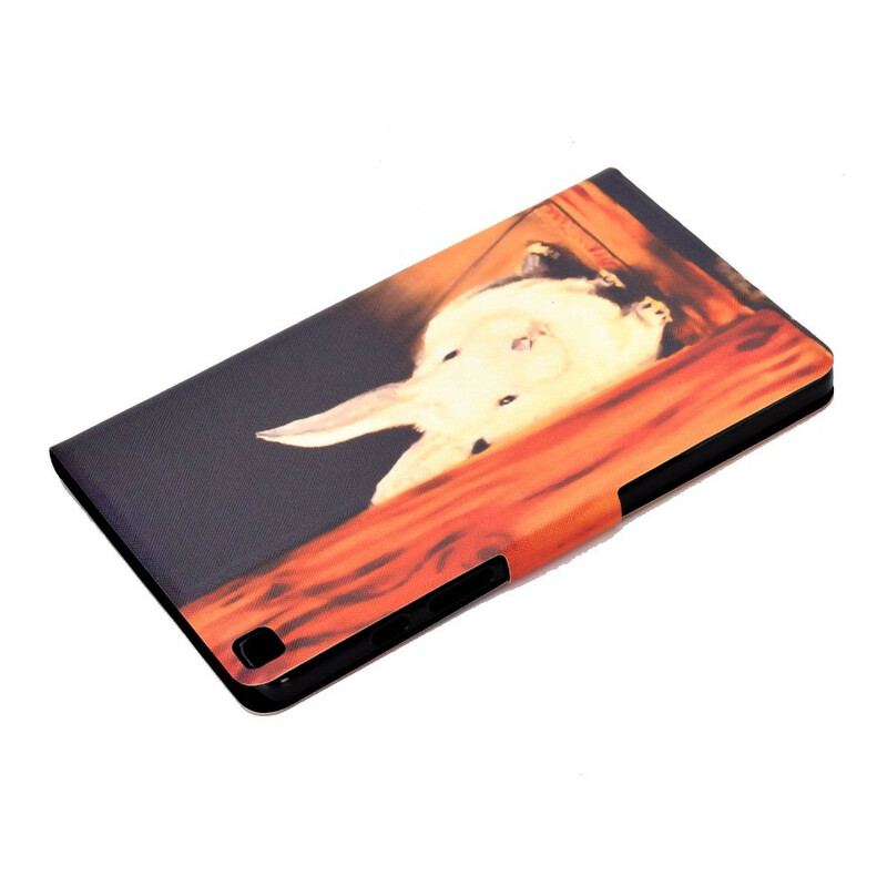 Capa Flip Para Samsung Galaxy Tab A7 Lite Coelho