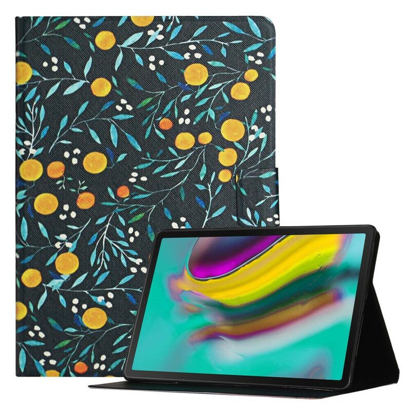 Capa Flip Para Samsung Galaxy Tab A7 Lite Flores Flores Flores