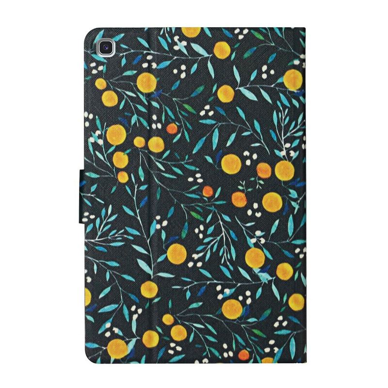 Capa Flip Para Samsung Galaxy Tab A7 Lite Flores Flores Flores