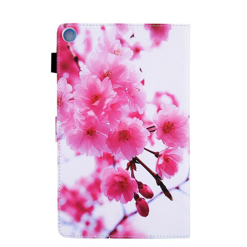 Capa Flip Para Samsung Galaxy Tab A7 Lite Flores Dos Sonhos