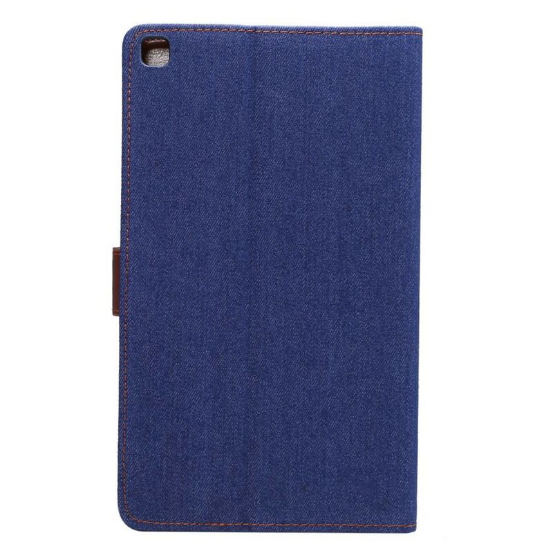 Capa Flip Para Samsung Galaxy Tab A7 Lite Jeans