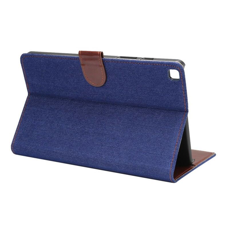 Capa Flip Para Samsung Galaxy Tab A7 Lite Jeans