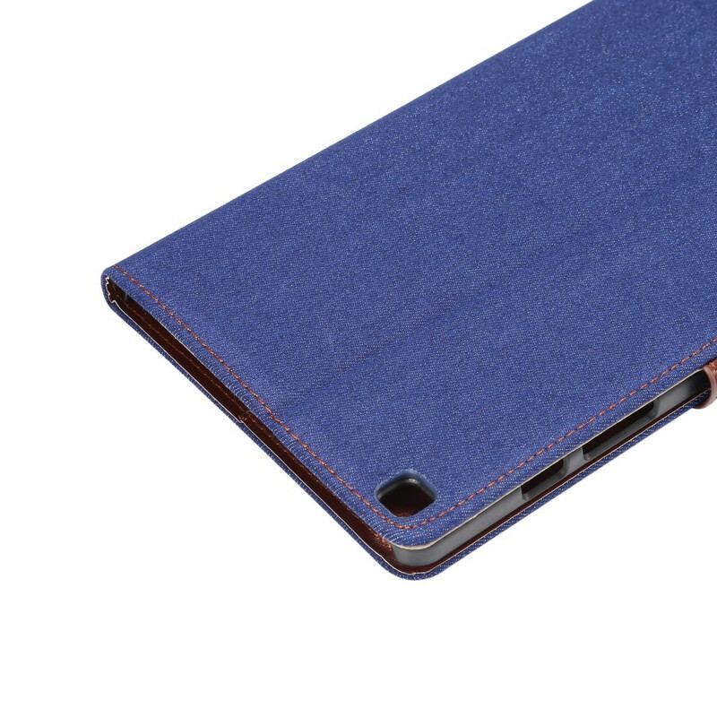 Capa Flip Para Samsung Galaxy Tab A7 Lite Jeans