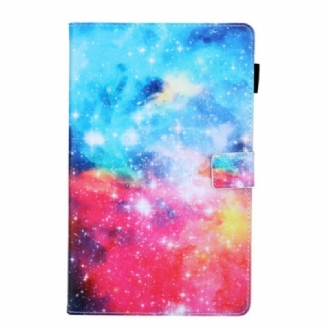 Capa Folio Para Samsung Galaxy Tab A7 Lite Espaço