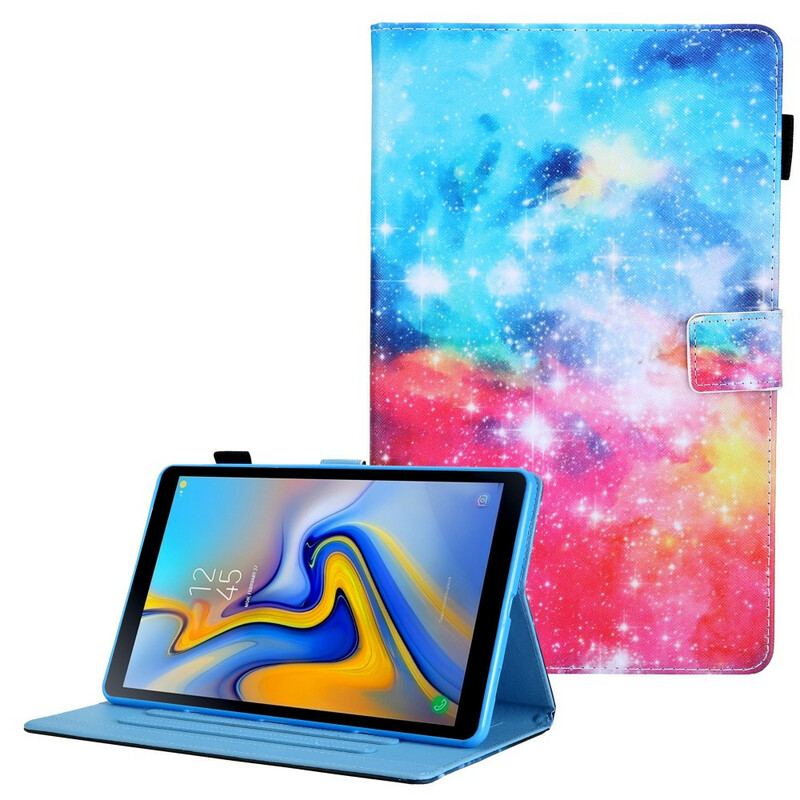 Capa Folio Para Samsung Galaxy Tab A7 Lite Espaço