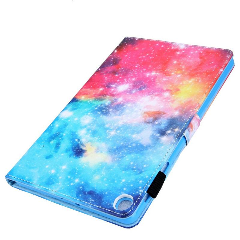 Capa Folio Para Samsung Galaxy Tab A7 Lite Espaço