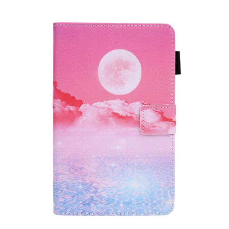 Capa Folio Para Samsung Galaxy Tab A7 Lite Paisagem De Sonho