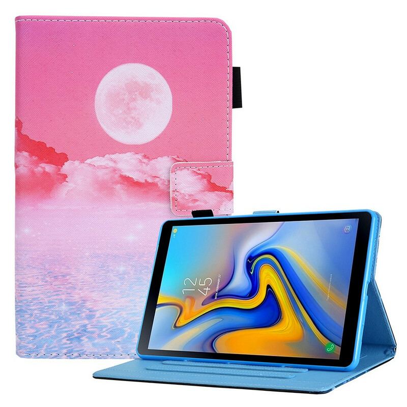 Capa Folio Para Samsung Galaxy Tab A7 Lite Paisagem De Sonho